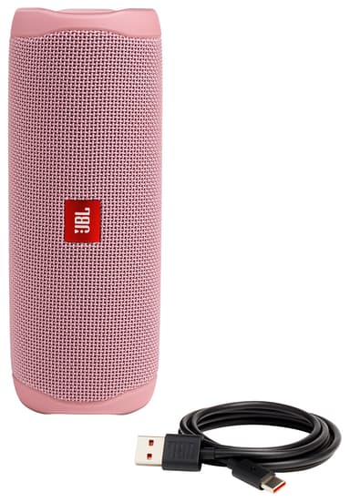 JBL Flip 5 bærbar trådløs højttaler (pink)