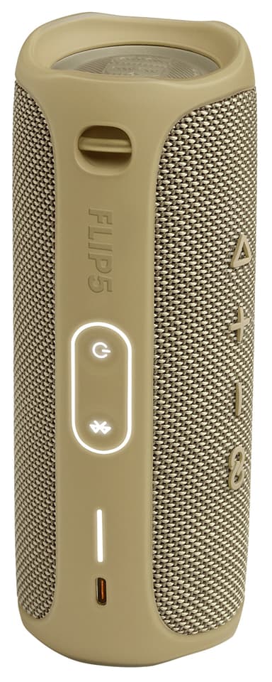 JBL Flip 5 bærbar trådløs højttaler (sand)