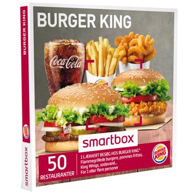 Smartbox gavekort - Burger King