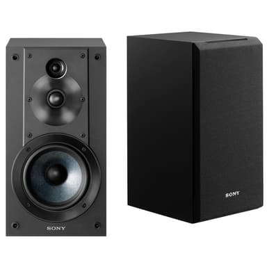 Sony SS-CS5 stereo hyldehøjttalere (sort)