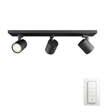 Philips Hue White ambiance Runner tredobbelt spotlight (sort)