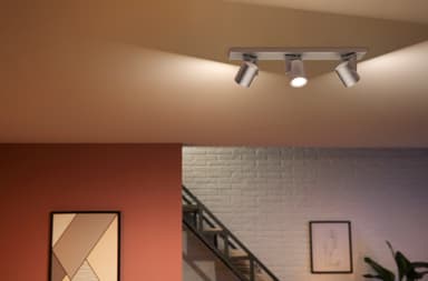 Philips Hue Argenta spotlys (aluminium) 3x5,7W