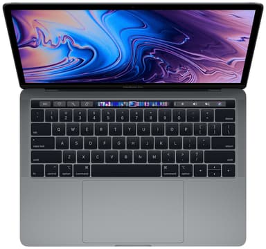 MacBook Pro 13 med Touch Bar 2019 (space gray)