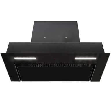 Witt emhætte WBU60GCB (sort)