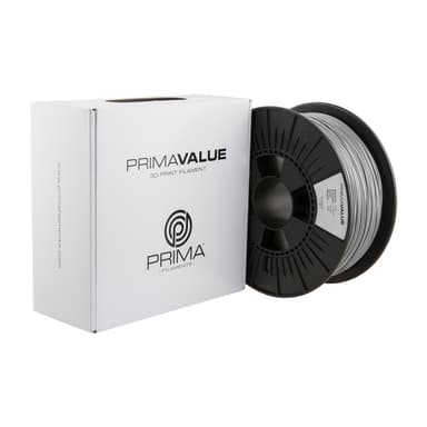 PrimaValue PLA 1.75mm 1kg - Sølv