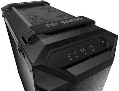 Asus TUF Gaming GT501 PC kabinet (sort)