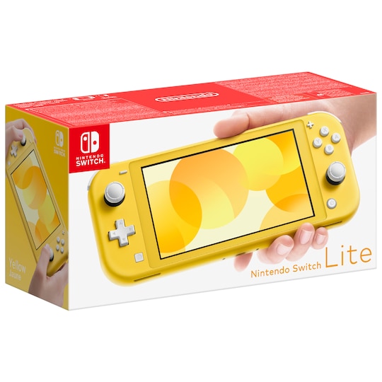 Nintendo Switch Lite spillekonsol (gul)