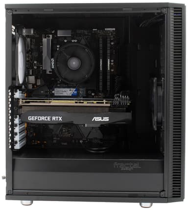 Edge E-Sport gaming computer 2070/AMD (sort)
