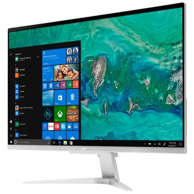 Acer Aspire C27 27" AIO stationær computer (sort/sølv)