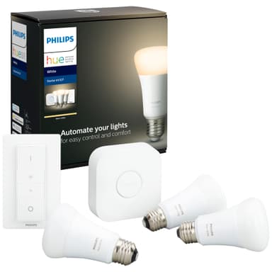 Philips Hue White trådløst lysdæmpersæt (3x 9W E27)