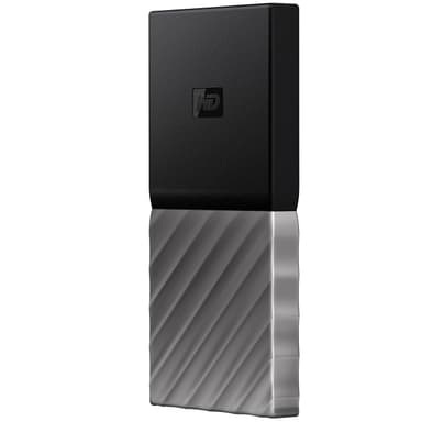 WD My Passport ekstern SSD 512 GB (sort/grå)