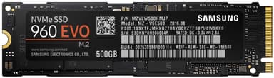 Samsung 960 EVO intern M.2 SSD-enhed (500 GB)