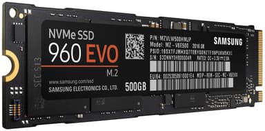 Samsung 960 EVO intern M.2 SSD-enhed (500 GB)