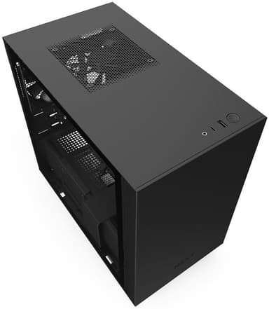 NZXT H210i Mini-ITX PC kabinet (sort)