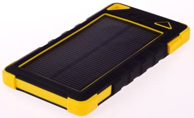 GreyLime Power Solar, 8000 mAh powerbank, 1,2W solcelle oplader, Gul