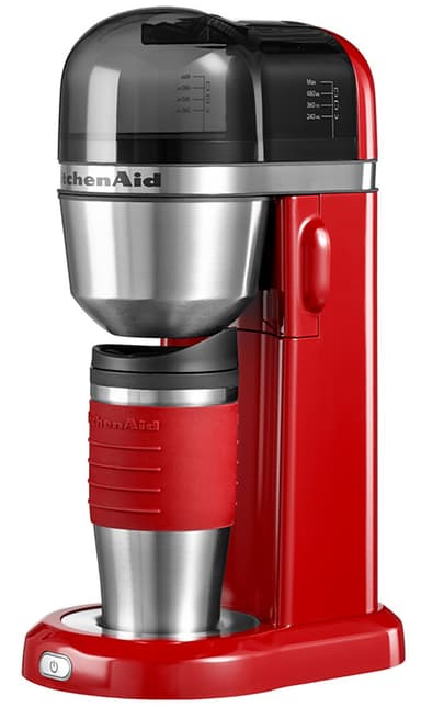 Afskrække stramt mikroskop KitchenAid kaffemaskine 5KCM0402EER - rød | Elgiganten
