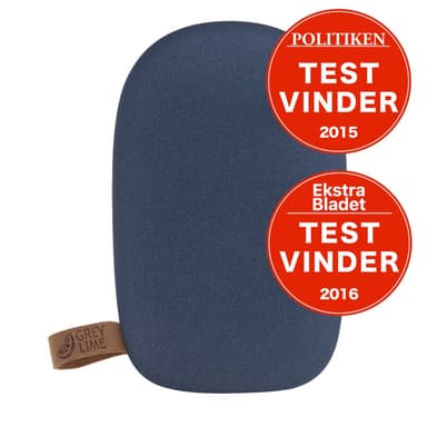 GreyLime Power Stone, 10400 mAh powerbank, 2 USB udgange, Mørkeblå