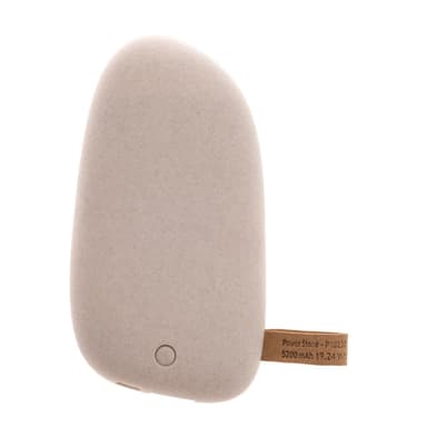 GreyLime Power Stone, 5200 mAh powerbank, 19,24 Wh, Hvid