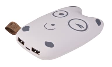 GreyLime Power Owl, 7800 mAh powerbank, Happy Face