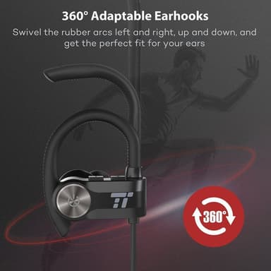 TaoTronics Sport IPX6 Bluetooth Headphones