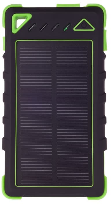 GreyLime Power Solar, 8000 mAh powerbank, 1,2W solcelle oplader, Grøn