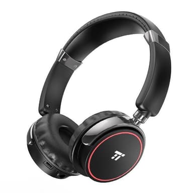 TaoTronics Over-Ear Bluetooth Headphones & 3.5mm Aux Kabel, Sort