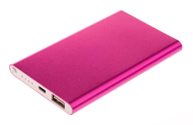 GreyLime Power Slim, 4000 mAh powerbank, Magenta