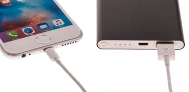 GreyLime Power Slim, 4000 mAh powerbank, Sort