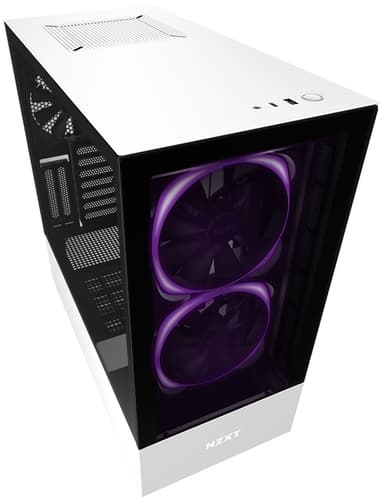 NZXT H510 Elite PC kabinet (hvid)