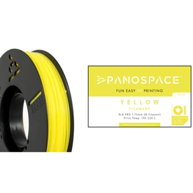 Panospace filament til 3D printer Gul