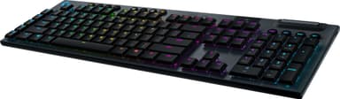 Logitech G915 Lightspeed trådløst gaming tastatur (GL Tactile switch.) Logitech G915 Lightspeed trådløst gaming tastatur (GL Tactile switch.)
