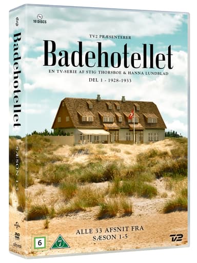 BADEHOTELLET S1-5 BOX (VANILLA) (DVD)