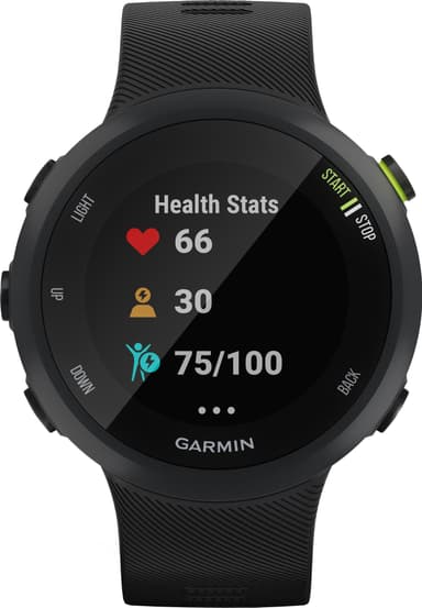 Garmin Forerunner 45 L sportsur (sort)