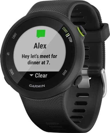 Garmin Forerunner 45 L sportsur (sort)