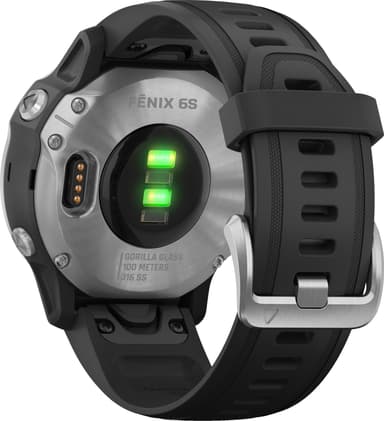 Garmin Fenix 6s GPS sportsur 42 mm (sølv/sort)