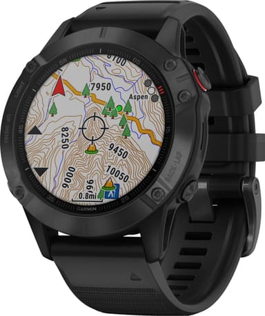 Garmin Fenix 6 Pro GPS sportsur 47 mm (sort)
