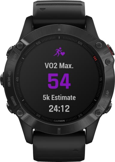 Garmin Fenix 6 Pro GPS sportsur 47 mm (sort)