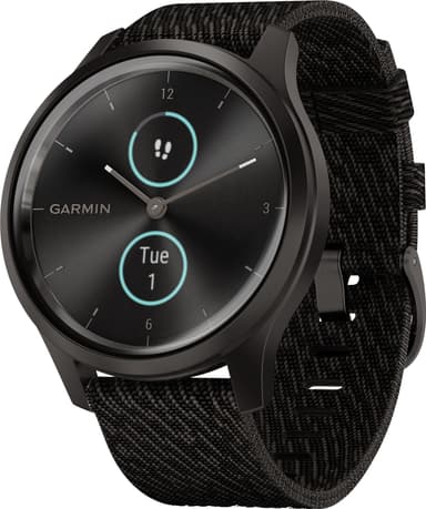 Garmin Vivomove Style hybrid smartwatch (mørkegrå)