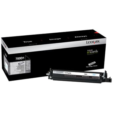 Lexmark fremkalderenhed 700D1 Sort