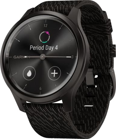 Garmin Vivomove Style hybrid smartwatch (mørkegrå)