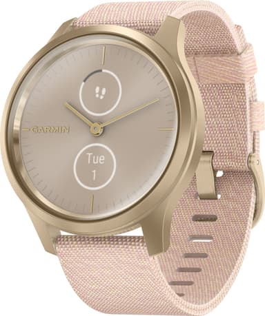 Garmin Vivomove Style hybrid smartwatch (light gold/rose)