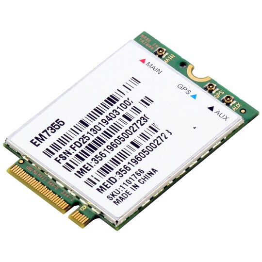 Lenovo ThinkPad EM7455 4G LTE netværkskort (M.2 PCIe)