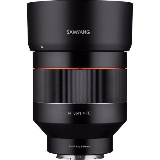 Samyang AF 85 mm f/1,4 FE telefotoobjektiv