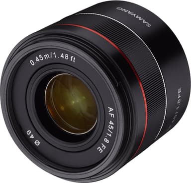 Samyang AF 45 mm f/1,8 FE objektiv