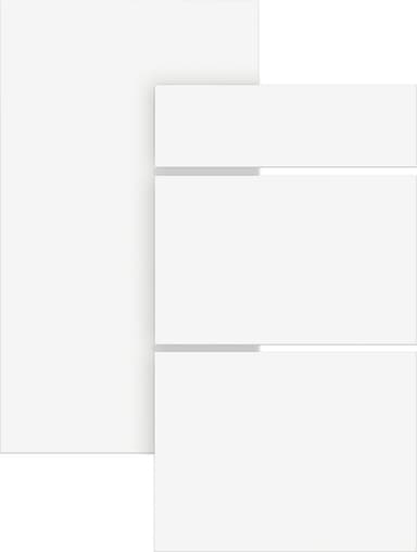 Epoq Viva skuffefront 40x13 (White)
