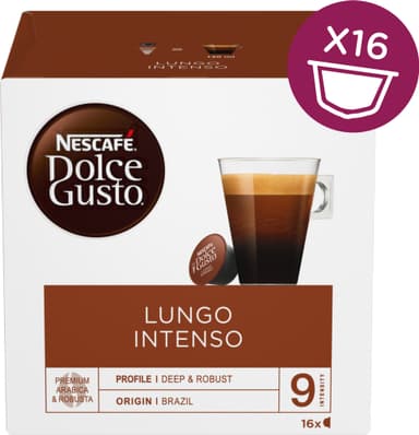 Nescafè Dolce Gusto kapsler - Lungo Intenso thumbnail