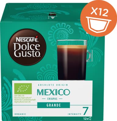 Nescafé Dolce Gusto Mexico Grande Organic kapsler 12379395