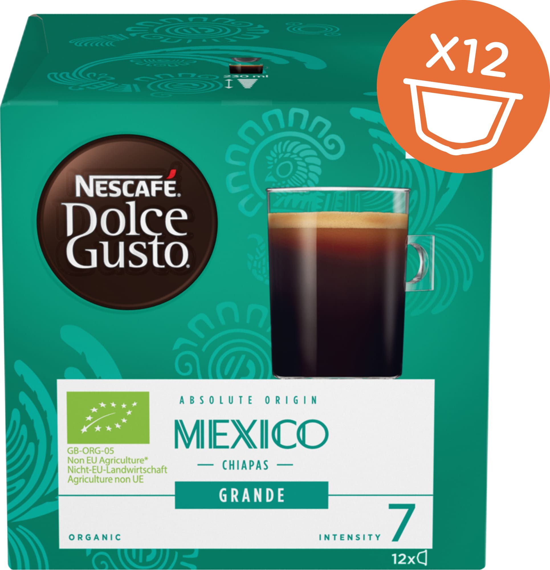 Nescafé Dolce Gusto Mexico Grande Organic kapsler 12379395