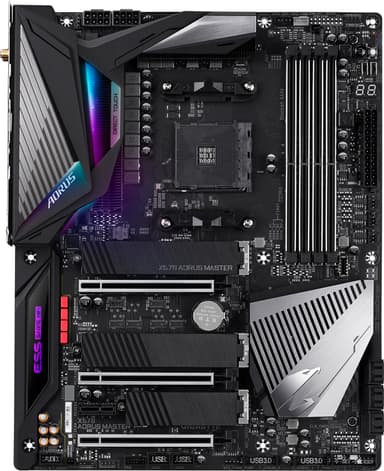 Gigabyte X570 Aorus Master bundkort