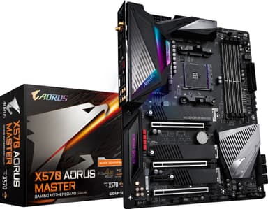 Gigabyte X570 Aorus Master bundkort